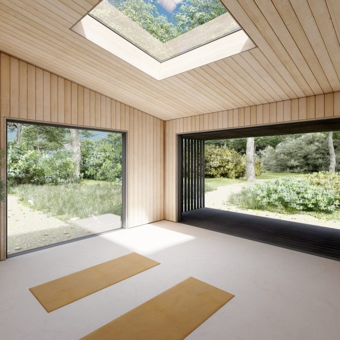 Contempoary Garden rooms and Studios